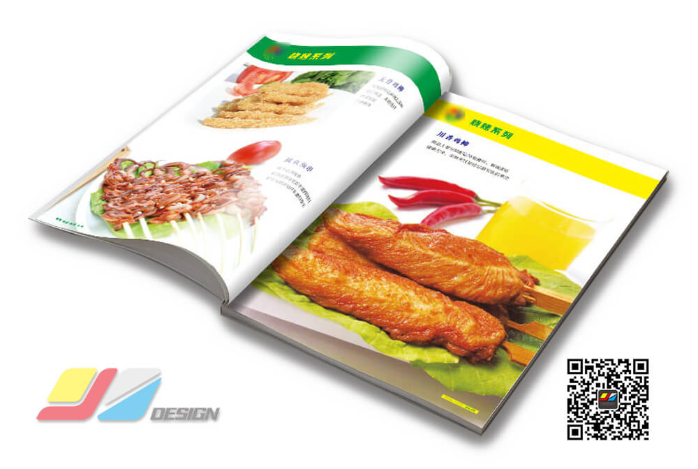 南通样本画册设计 印刷 彩印 一条龙服务 食品宣传册设计 鸡翅画册制作